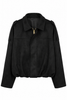 Suede Bomber black – Jassen & Blazers van Zaya Collection