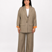Taupe Suit Set – Sets van Zaya Collection