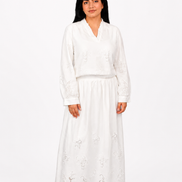 White Embroidery Set – Sets van Zaya Collection
