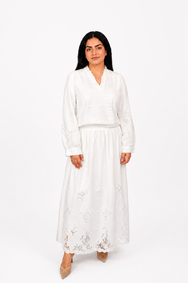 White Embroidery Set